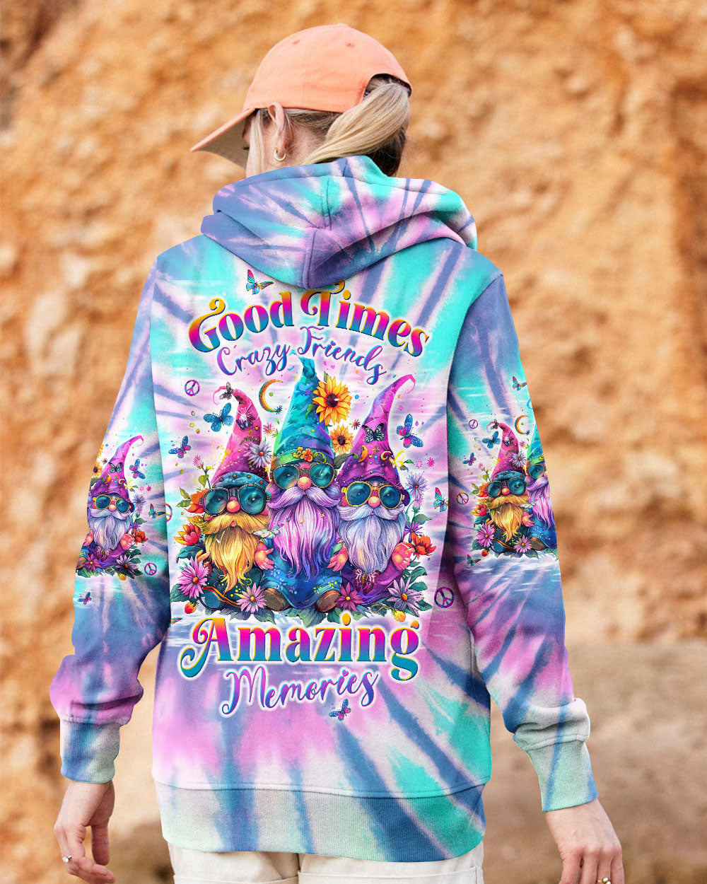 GOOD TIMES CRAZY FRIEND GNOME ALL OVER PRINT - TLTW0507244