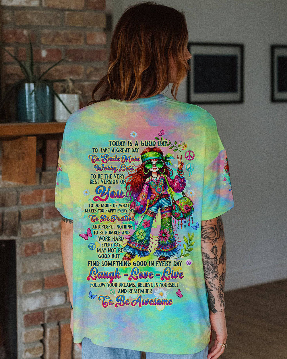 TODAY IS A GOOD DAY ALL OVER PRINT - TLTW0508244