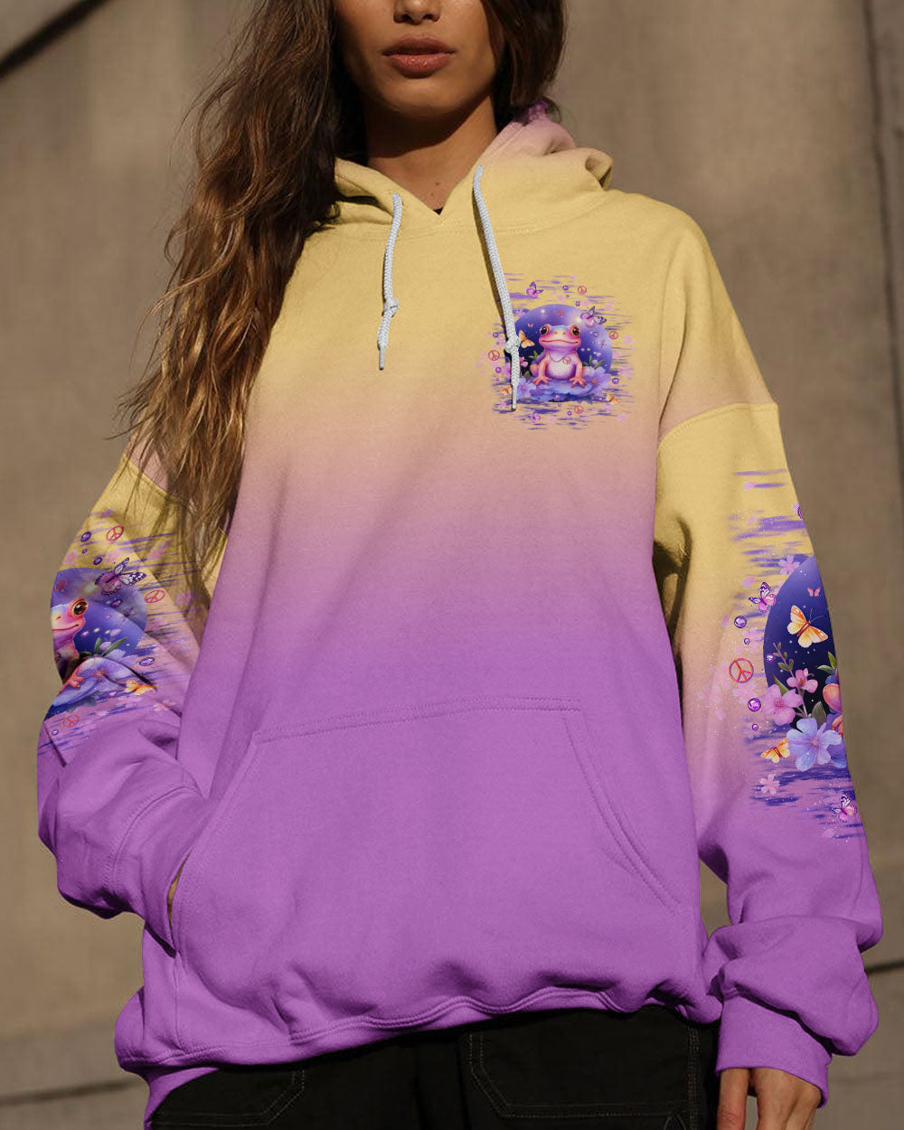 HELLO DARKNESS MY OLD FRIEND FROG ALL OVER PRINT - TLTW0612235