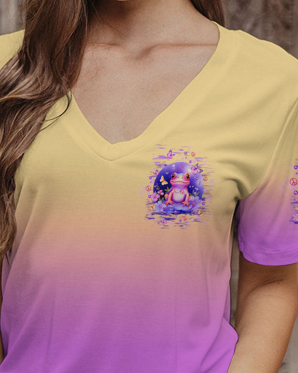 HELLO DARKNESS MY OLD FRIEND FROG ALL OVER PRINT - TLTW0612235