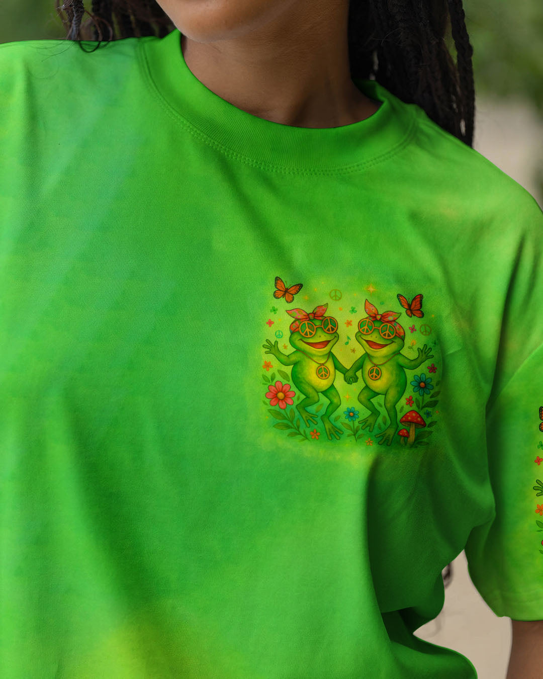 YEAH I'M DTF FROG ALL OVER PRINT - TLTW0705244