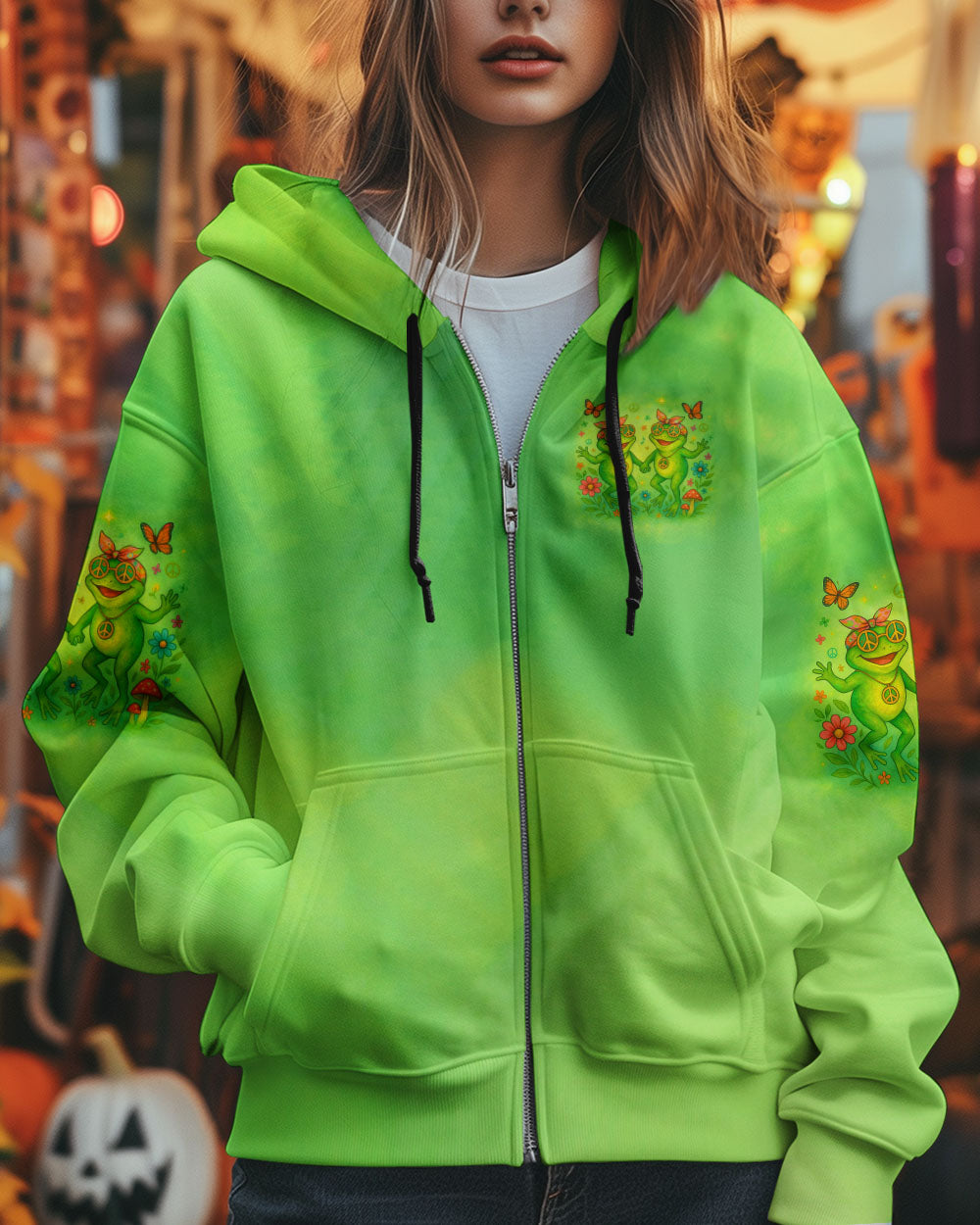 YEAH I'M DTF FROG ALL OVER PRINT - TLTW0705244