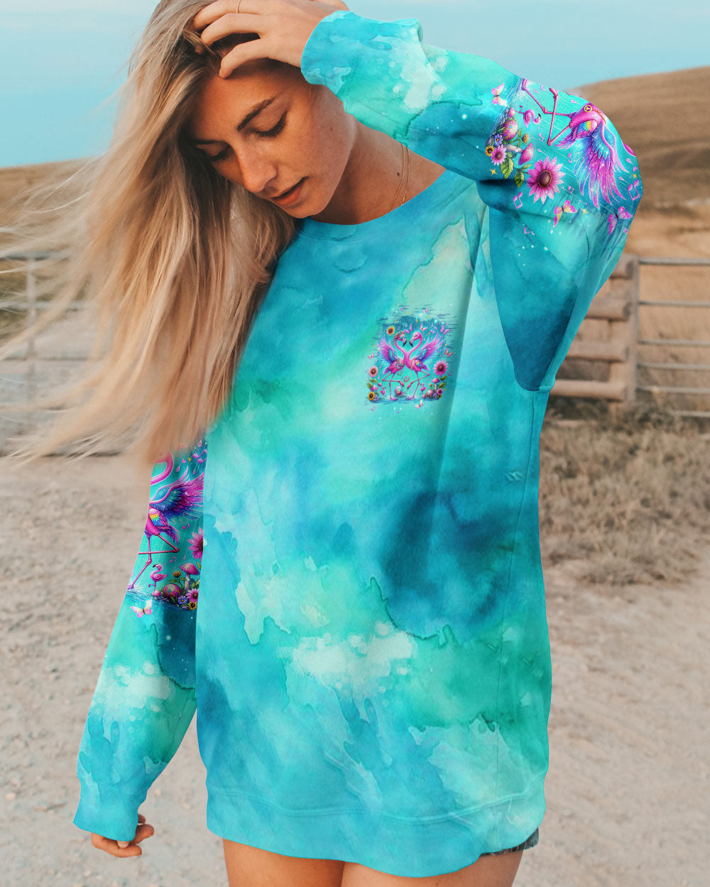 I'VE SURVIVED TOO MANY STORMS FLAMINGO ALL OVER PRINT - TLTW0706245