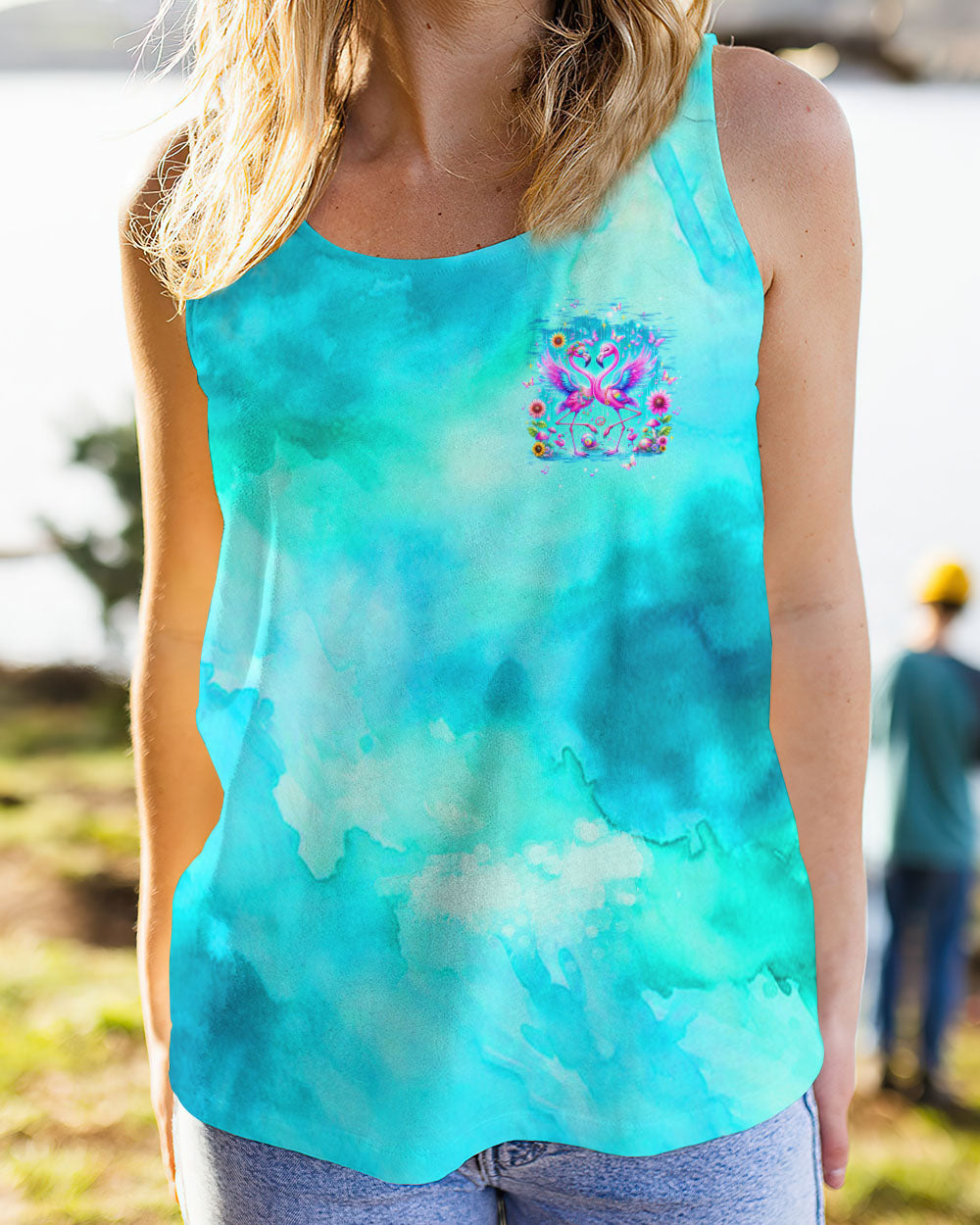 I'VE SURVIVED TOO MANY STORMS FLAMINGO ALL OVER PRINT - TLTW0706245