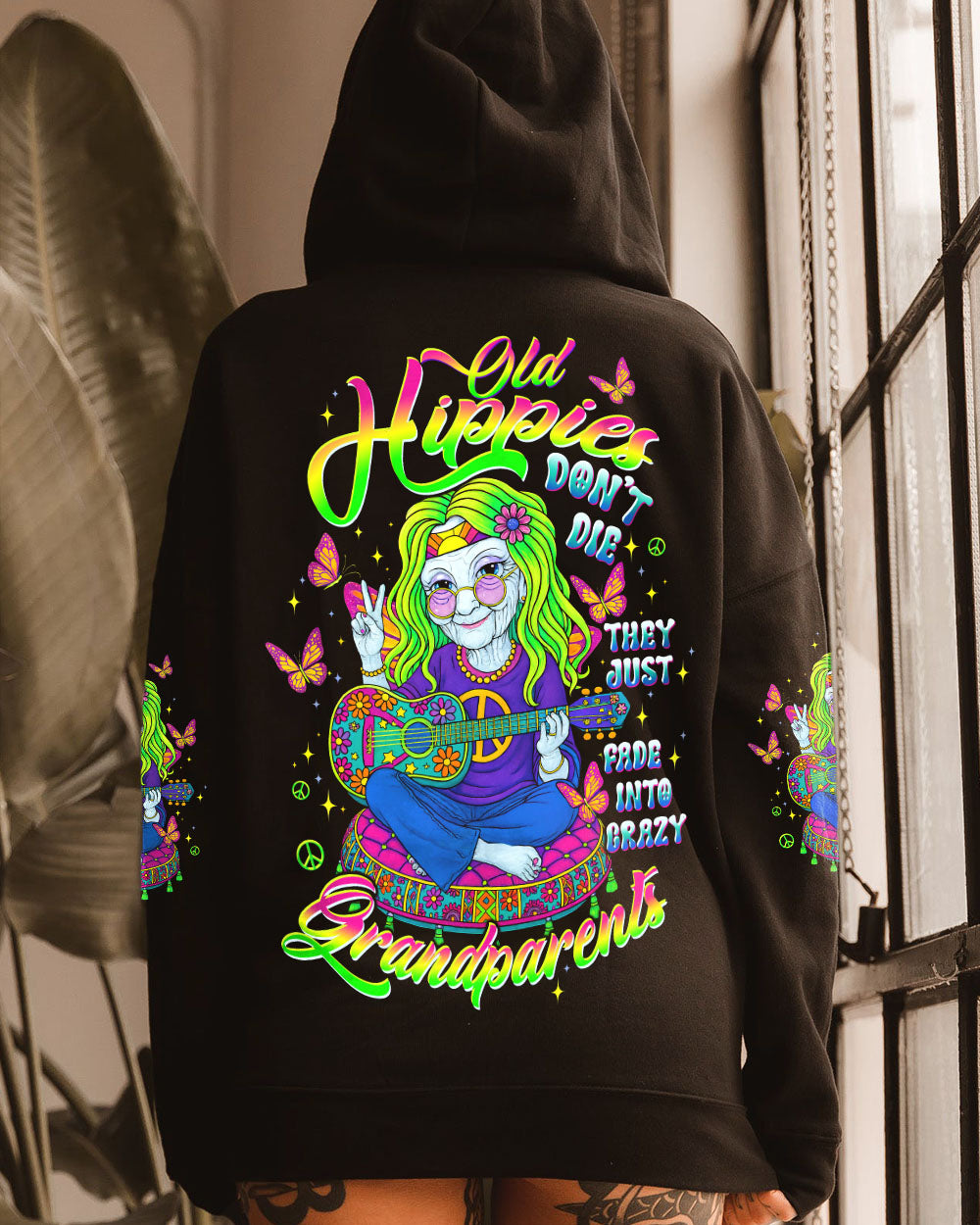 OLD HIPPIES ALL OVER PRINT - TLTW0710252