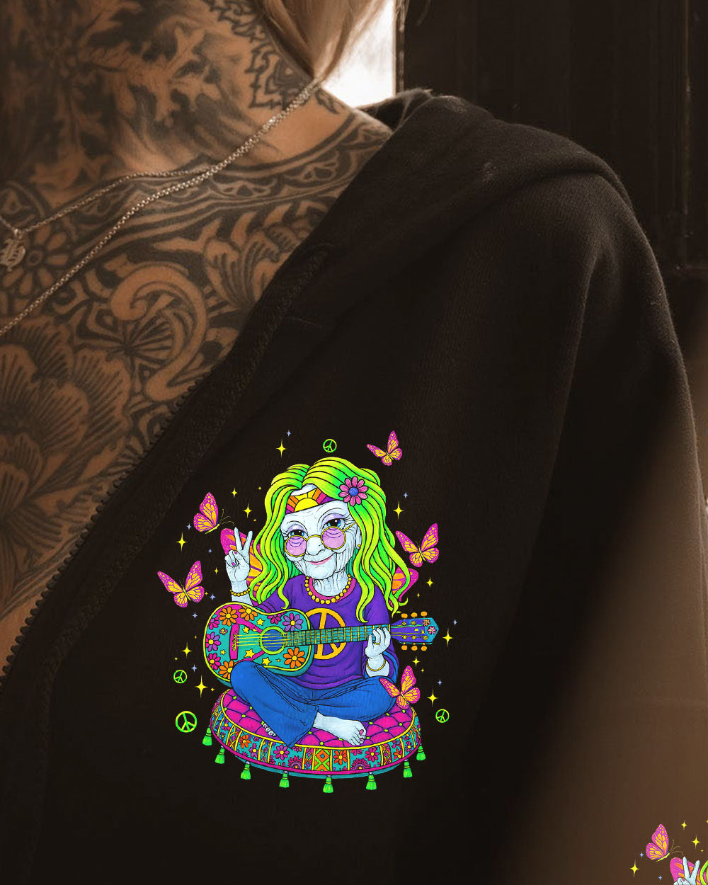 OLD HIPPIES ALL OVER PRINT - TLTW0710252