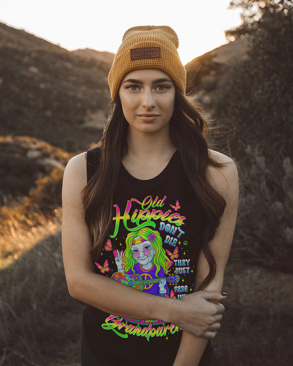 OLD HIPPIES ALL OVER PRINT - TLTW0710252