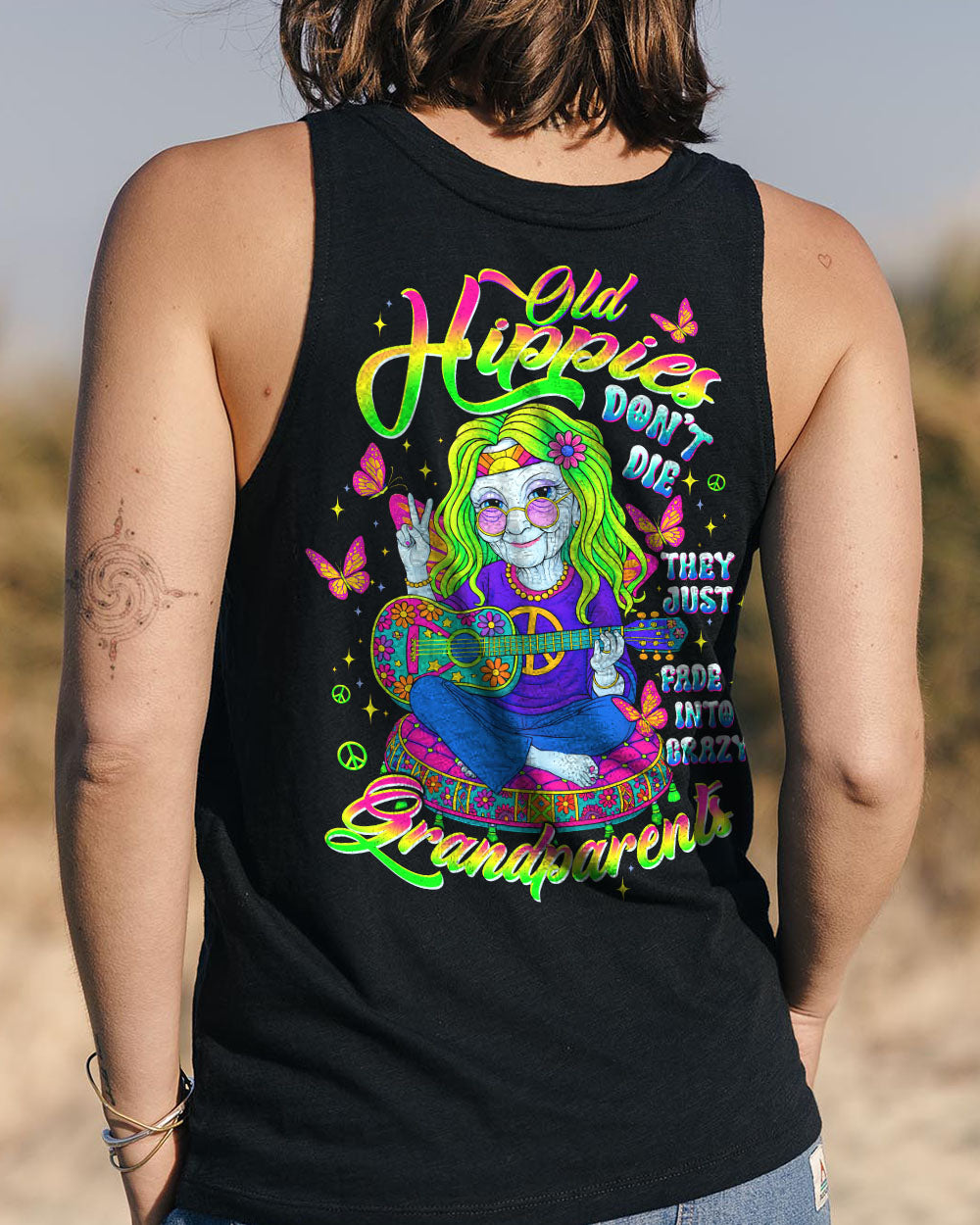 OLD HIPPIES ALL OVER PRINT - TLTW0710252