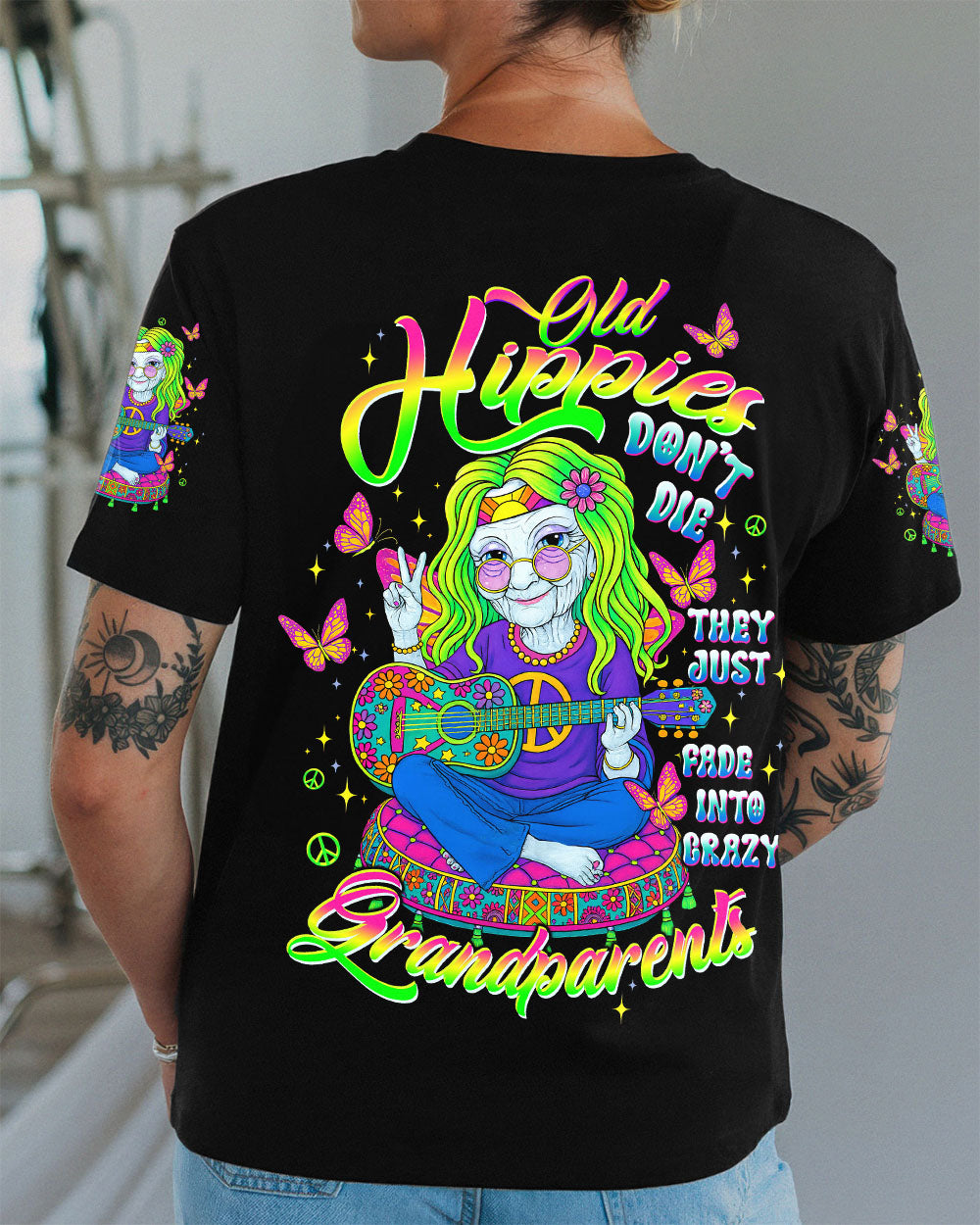 OLD HIPPIES ALL OVER PRINT - TLTW0710252