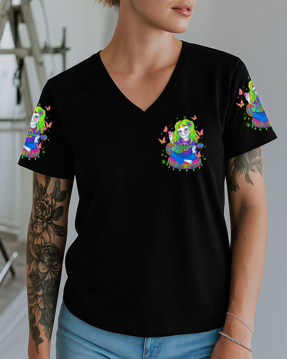 OLD HIPPIES ALL OVER PRINT - TLTW0710252
