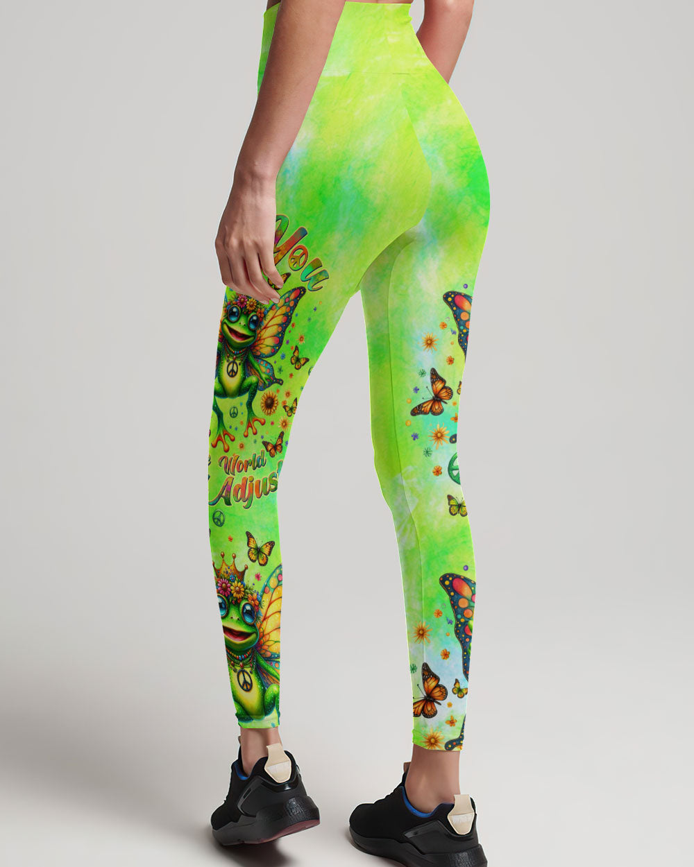 BE YOU THE WORLD WILL ADJUST FROG WINGS ALL OVER PRINT - TLTW0712233