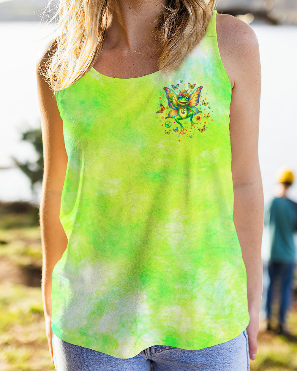 BE YOU THE WORLD WILL ADJUST FROG WINGS ALL OVER PRINT - TLTW0712233