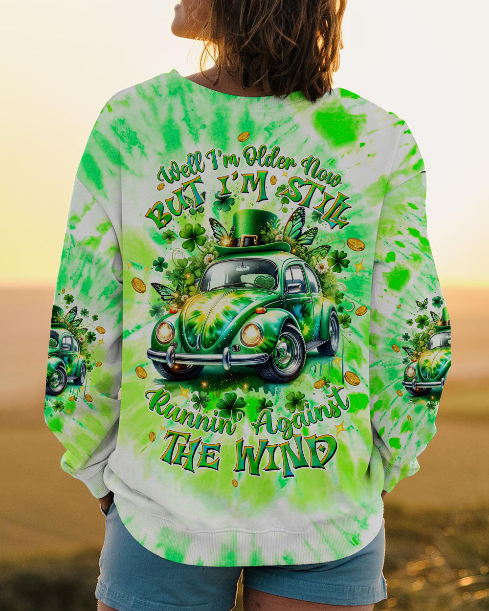 RUNNING AGAINST THE WIND PATRICK'S DAY ALL OVER PRINT - TLTW0801243