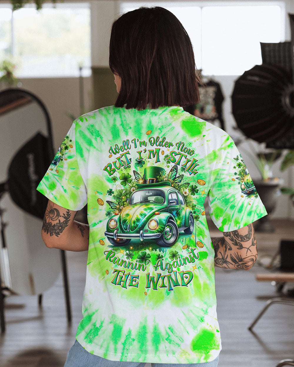 RUNNING AGAINST THE WIND PATRICK'S DAY ALL OVER PRINT - TLTW0801243