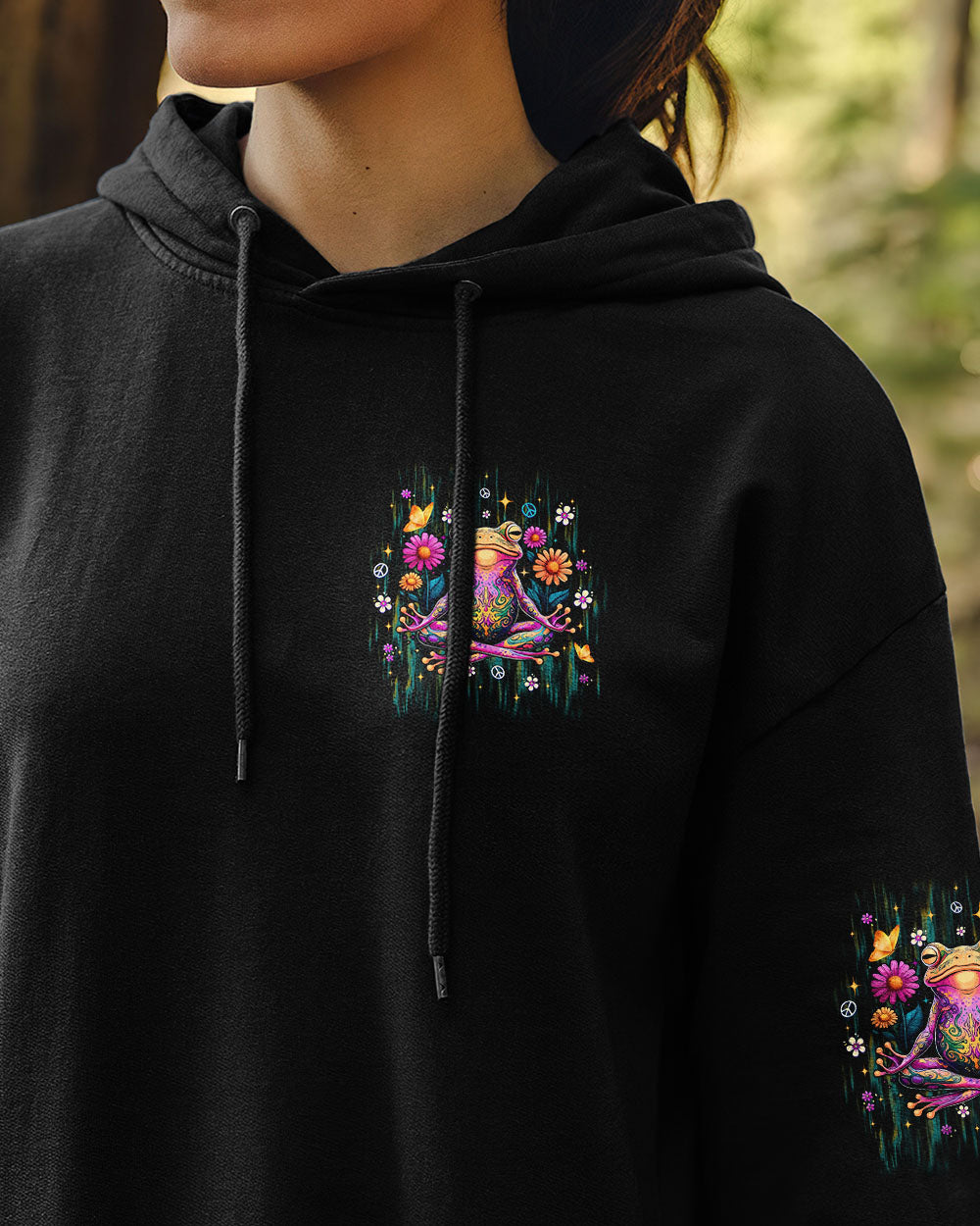 INNER HARMONY FROG ALL OVER PRINT - TLTW0802253