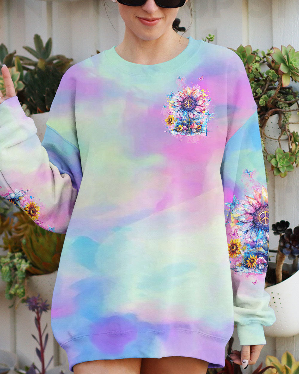 BE A SUNFLOWER ALL OVER PRINT - TLTW0803345
