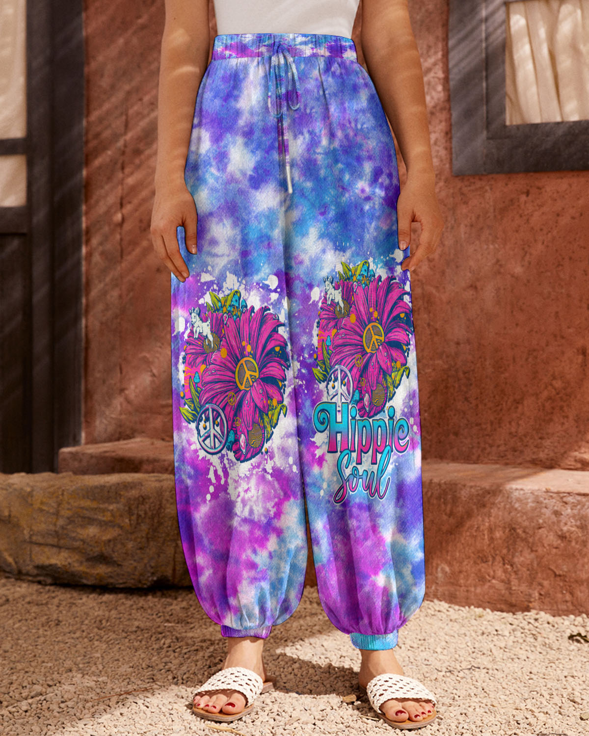 HIPPIE SOUL DAISY ART TIE DYE ALL OVER PRINT - TLTW0807232