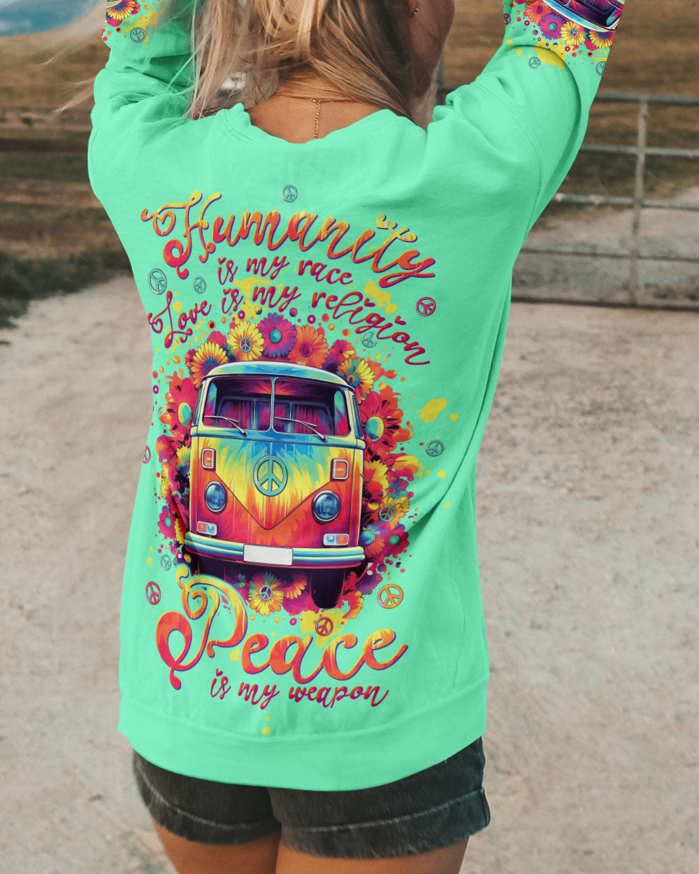 PEACE IS MY WEAPON ALL OVER PRINT - TLTW0809231