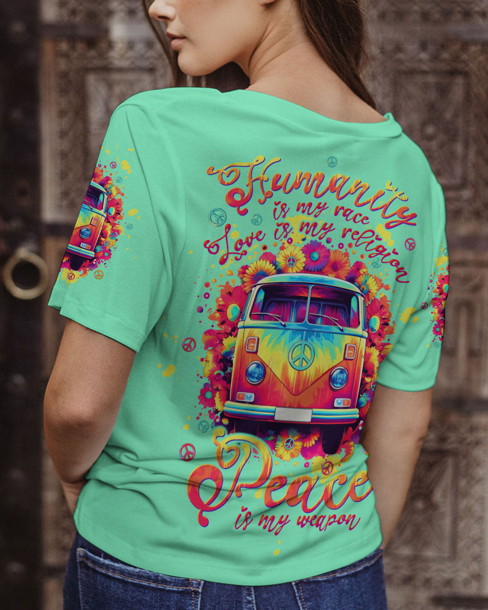 PEACE IS MY WEAPON ALL OVER PRINT - TLTW0809231