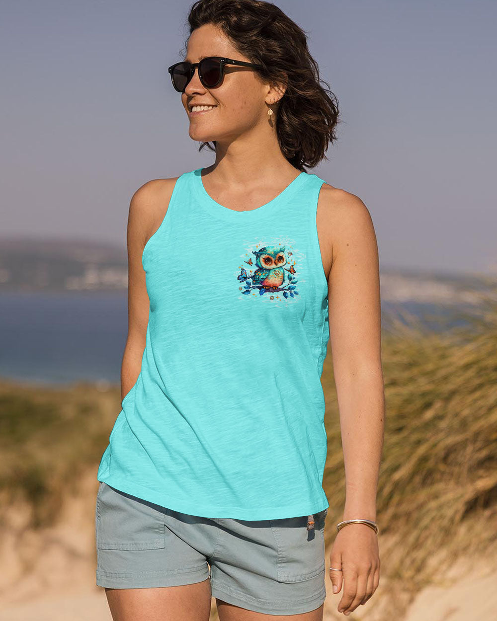 WHISPER WORDS OF WISDOM LET IT BE OWL  ALL OVER PRINT  - TLTW0810254