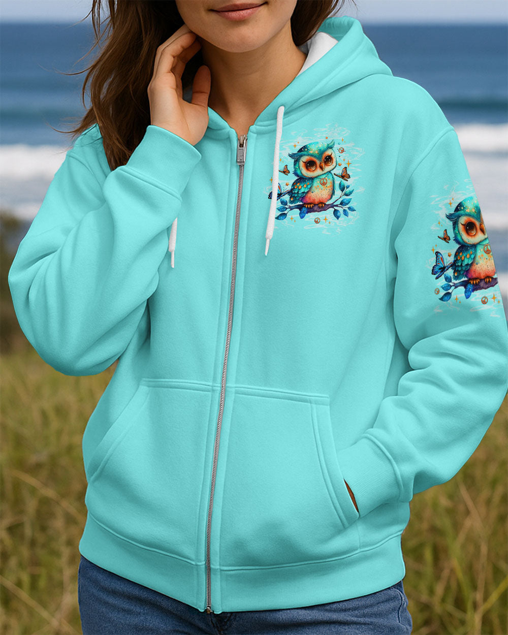 WHISPER WORDS OF WISDOM LET IT BE OWL  ALL OVER PRINT  - TLTW0810254