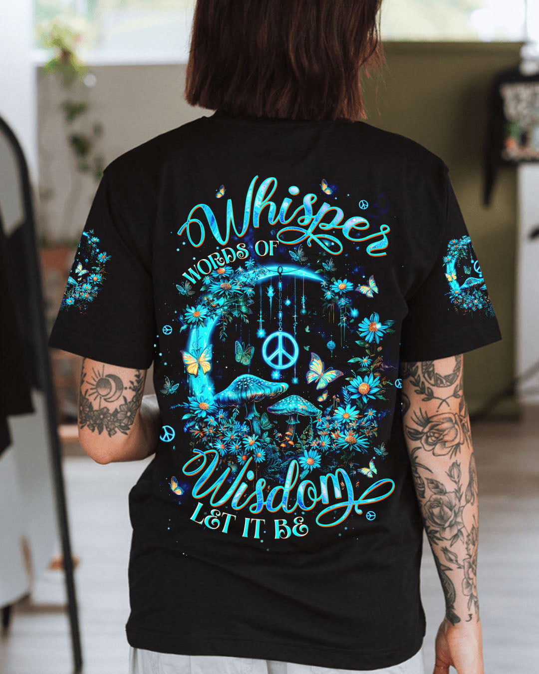 WHISPER WORDS OF WISDOM LET IT BE MOON ALL OVER PRINT  - TLTW0811251