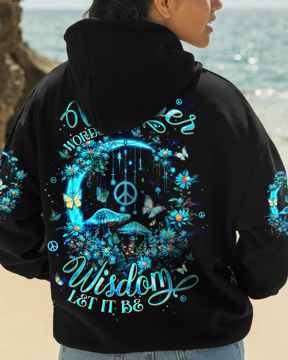WHISPER WORDS OF WISDOM LET IT BE MOON ALL OVER PRINT  - TLTW0811251