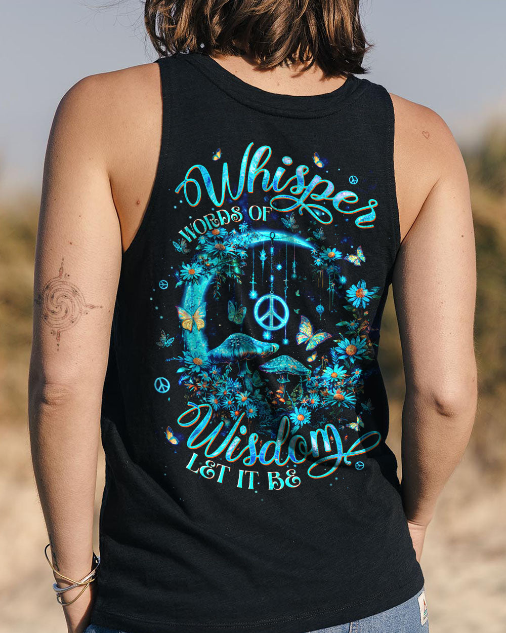 WHISPER WORDS OF WISDOM LET IT BE MOON ALL OVER PRINT  - TLTW0811251