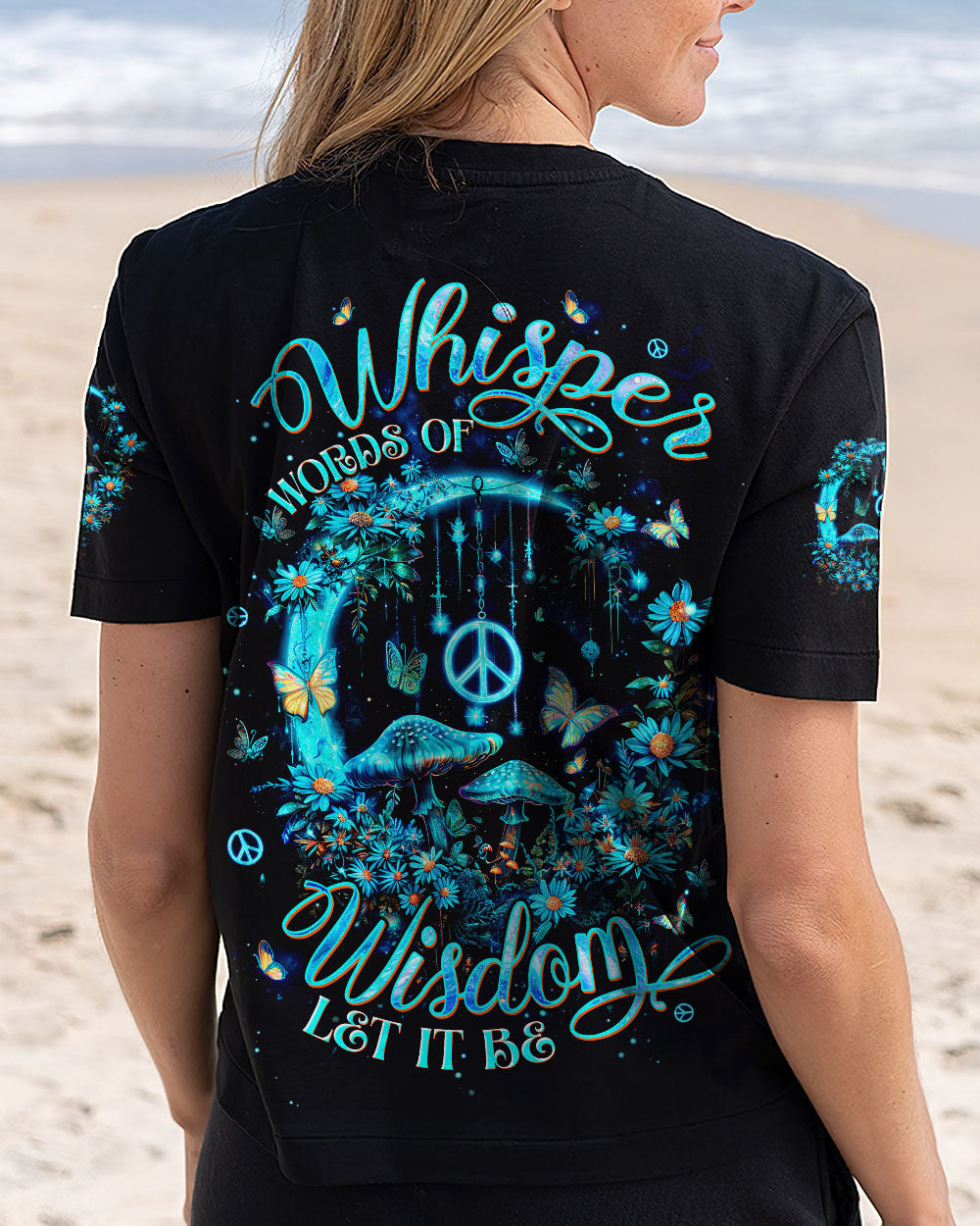 WHISPER WORDS OF WISDOM LET IT BE MOON ALL OVER PRINT  - TLTW0811251