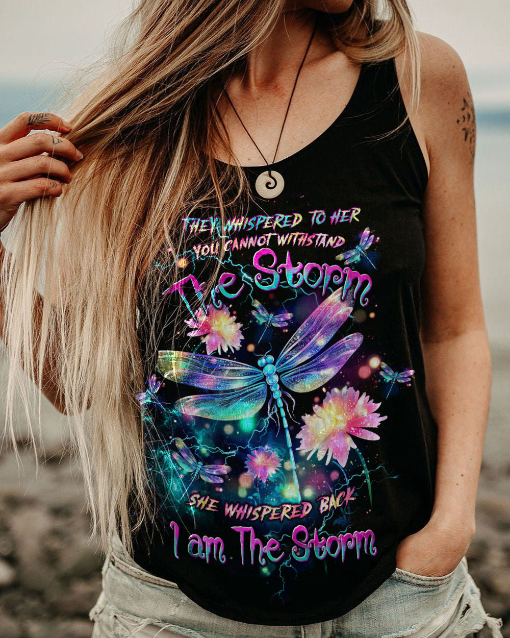 I AM THE STORM DRAGONFLY ALL OVER PRINT - TLTW0812233
