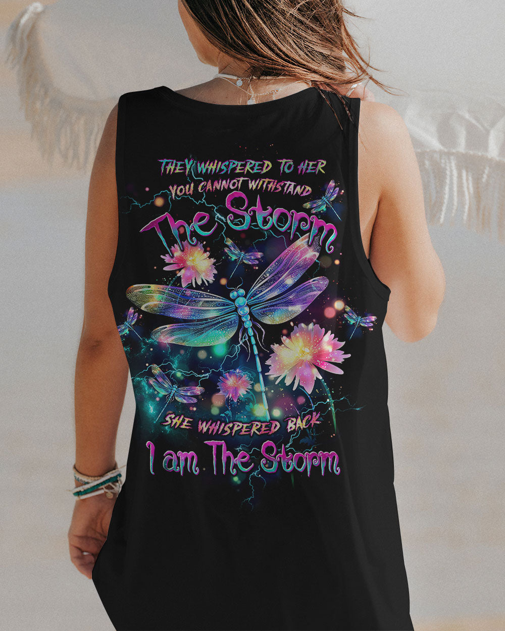 I AM THE STORM DRAGONFLY ALL OVER PRINT - TLTW0812233