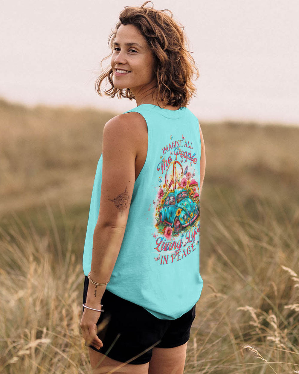 IMAGINE ALL THE PEOPLE LIVING LIFE IN PEACE ALL OVER PRINT - TLTW0904243