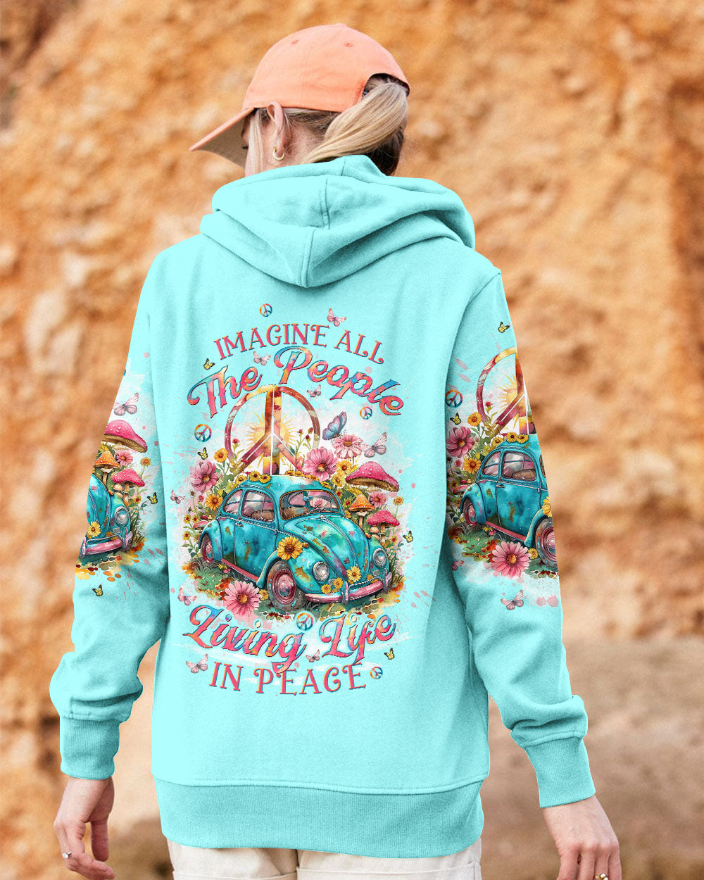 IMAGINE ALL THE PEOPLE LIVING LIFE IN PEACE ALL OVER PRINT - TLTW0904243