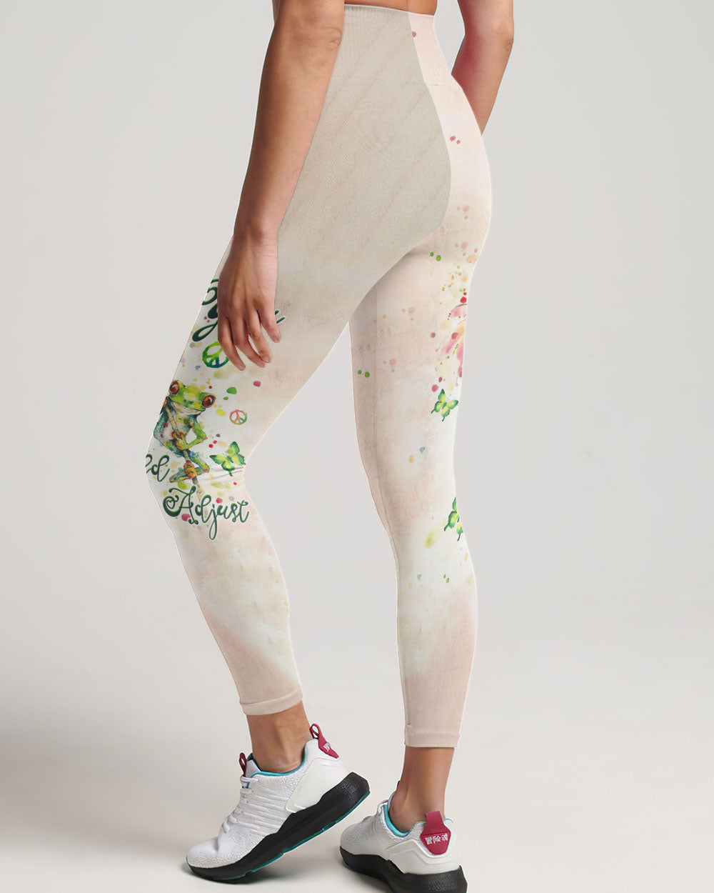 BE YOU THE WORLD WILL ADJUST FROG ALL OVER PRINT - TLTW0909231