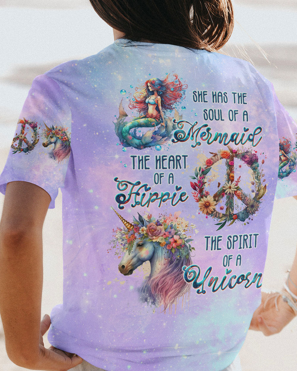 THE SPIRIT OF A UNICORN ALL OVER PRINT - TLTW0909234