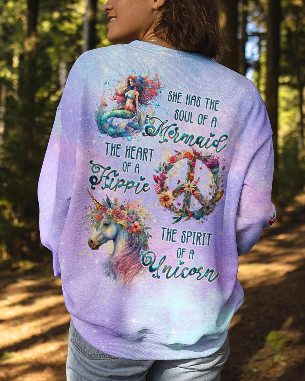 THE SPIRIT OF A UNICORN ALL OVER PRINT - TLTW0909234
