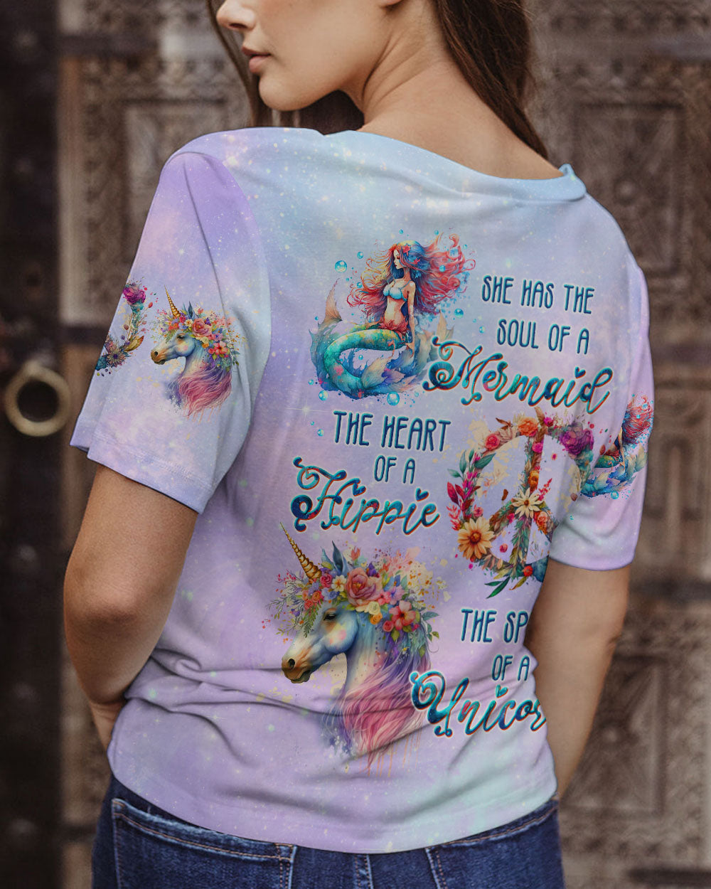 THE SPIRIT OF A UNICORN ALL OVER PRINT - TLTW0909234