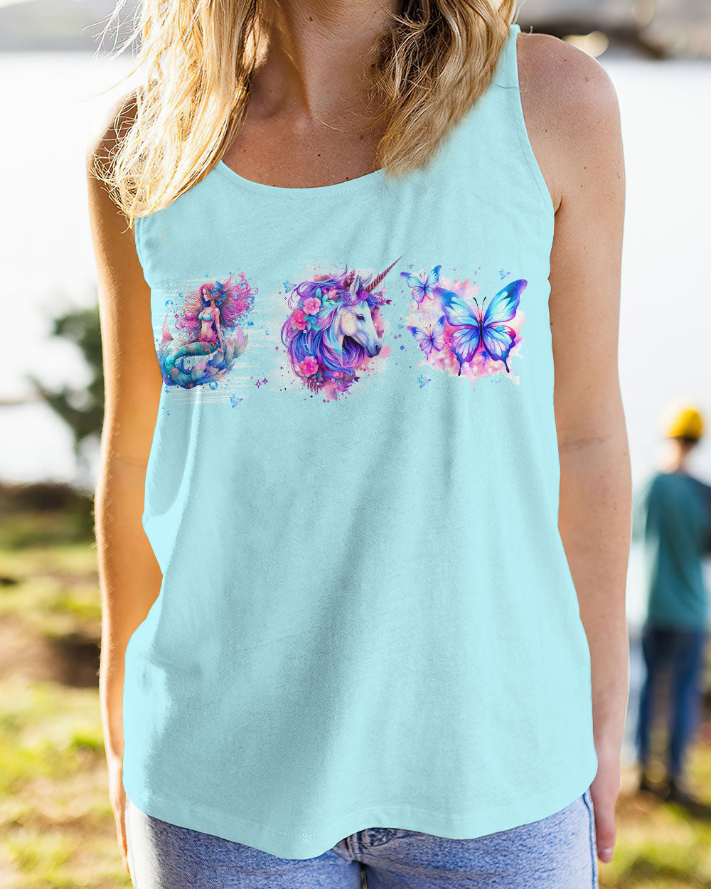 SING WITH MERMAIDS RIDE A UNICORN ALL OVER PRINT - TLTW0909236