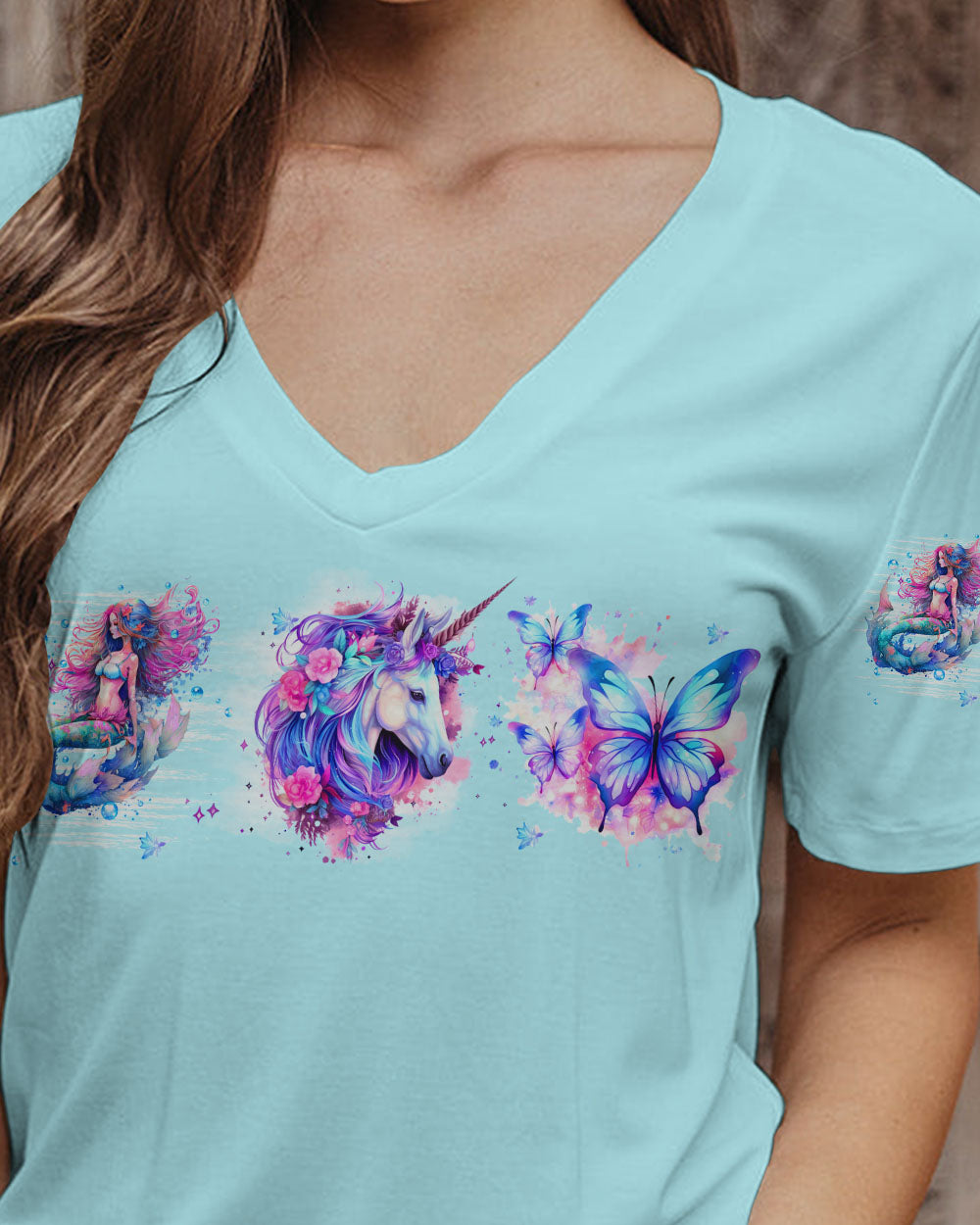 SING WITH MERMAIDS RIDE A UNICORN ALL OVER PRINT - TLTW0909236