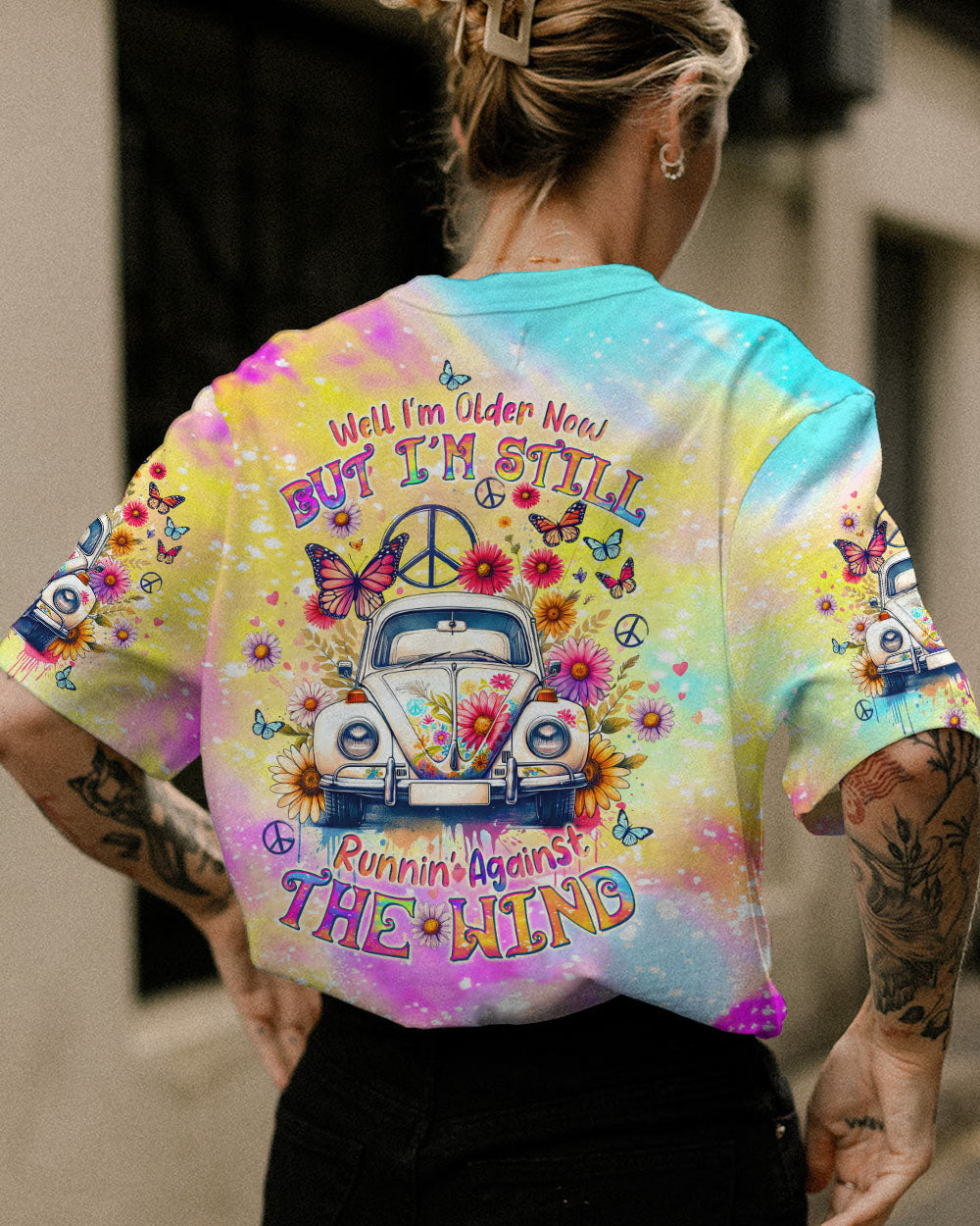 RUNNING AGAINST THE WIND ALL OVER PRINT - TLTW0912233