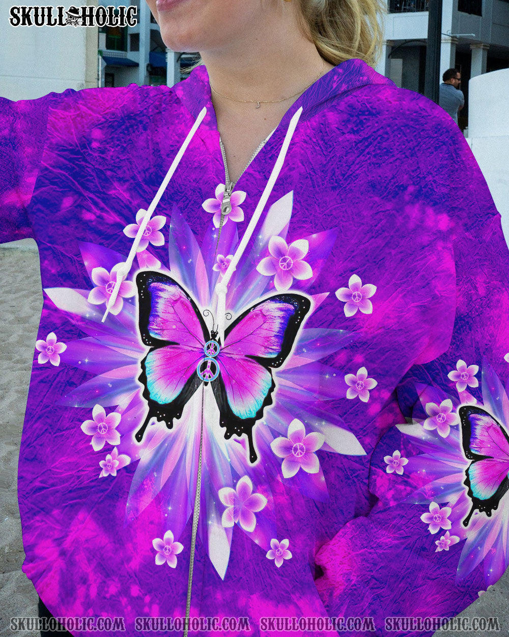 PEACE Y'ALL BUTTERFLY ALL OVER PRINT - TLTW1007232