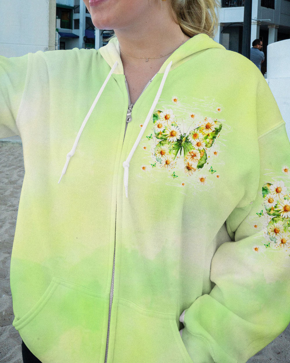 SHE BEGAN TO FLY BUTTERFLY ALL OVER PRINT  - TLTW1010243