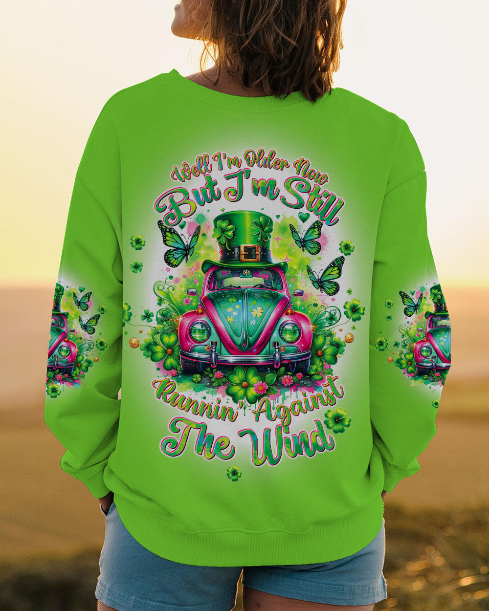 RUNNING AGAINST THE WIND PATRICK'S DAY ALL OVER PRINT - TLTW1101244