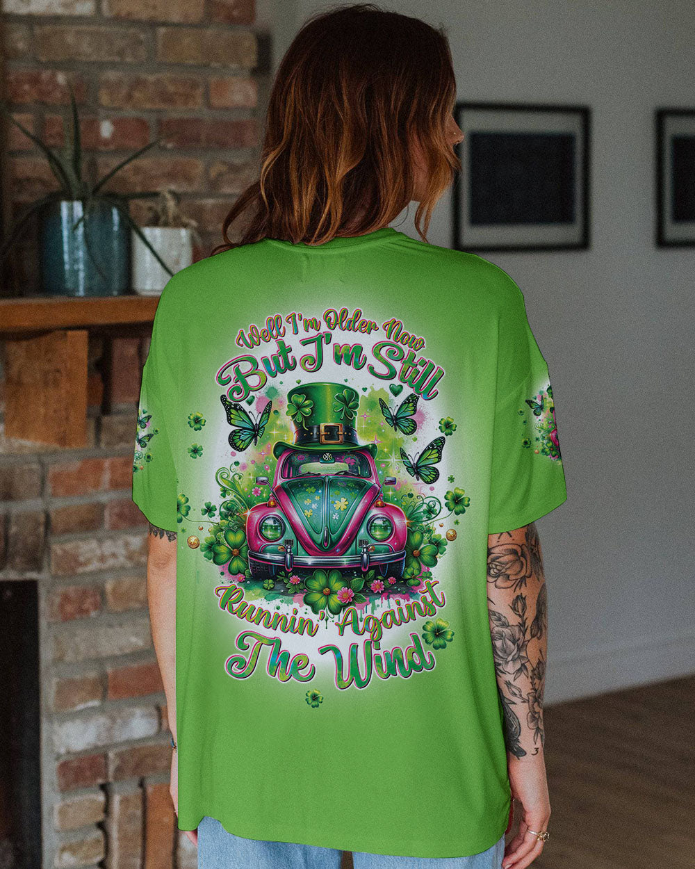 RUNNING AGAINST THE WIND PATRICK'S DAY ALL OVER PRINT - TLTW1101244