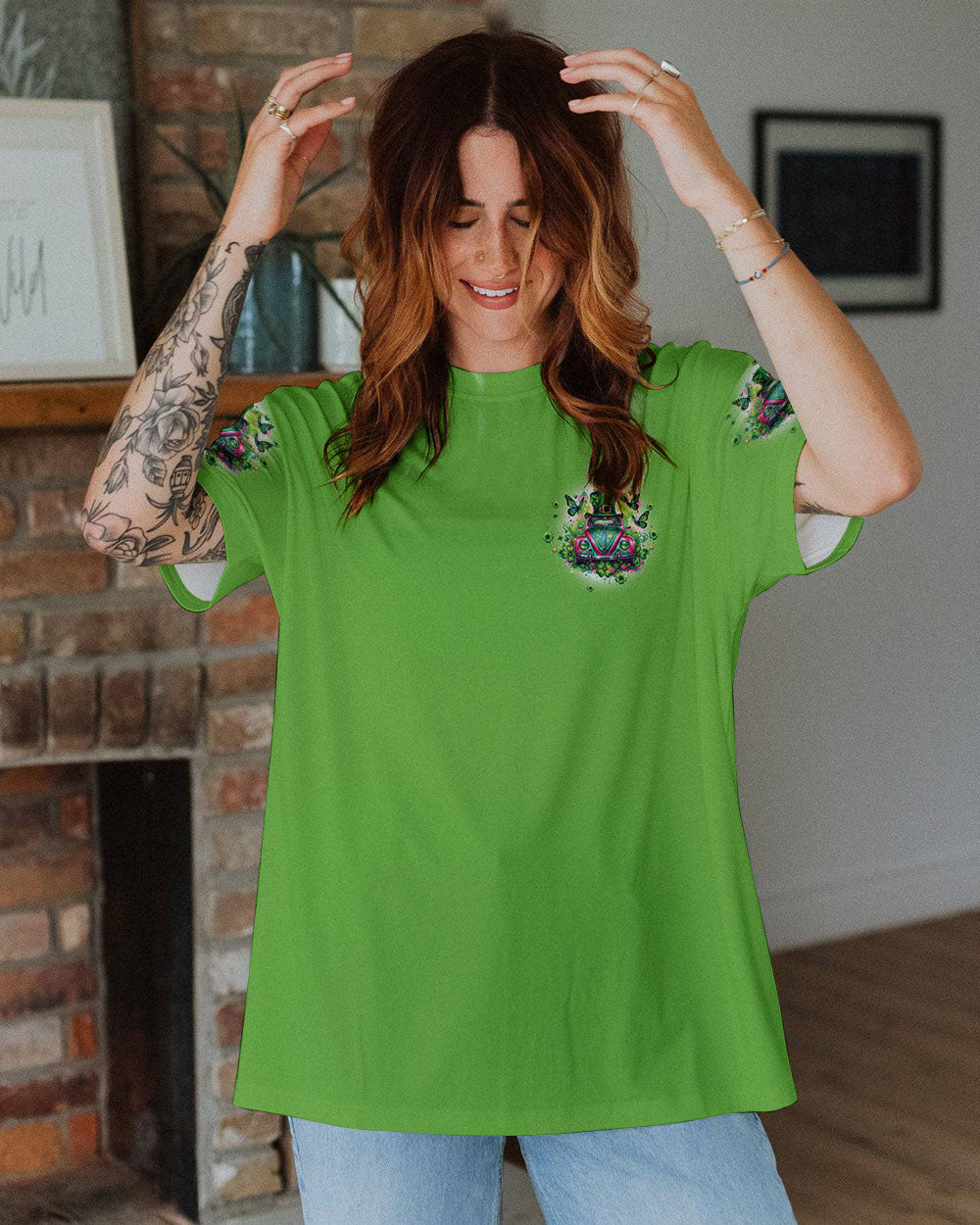 RUNNING AGAINST THE WIND PATRICK'S DAY ALL OVER PRINT - TLTW1101244