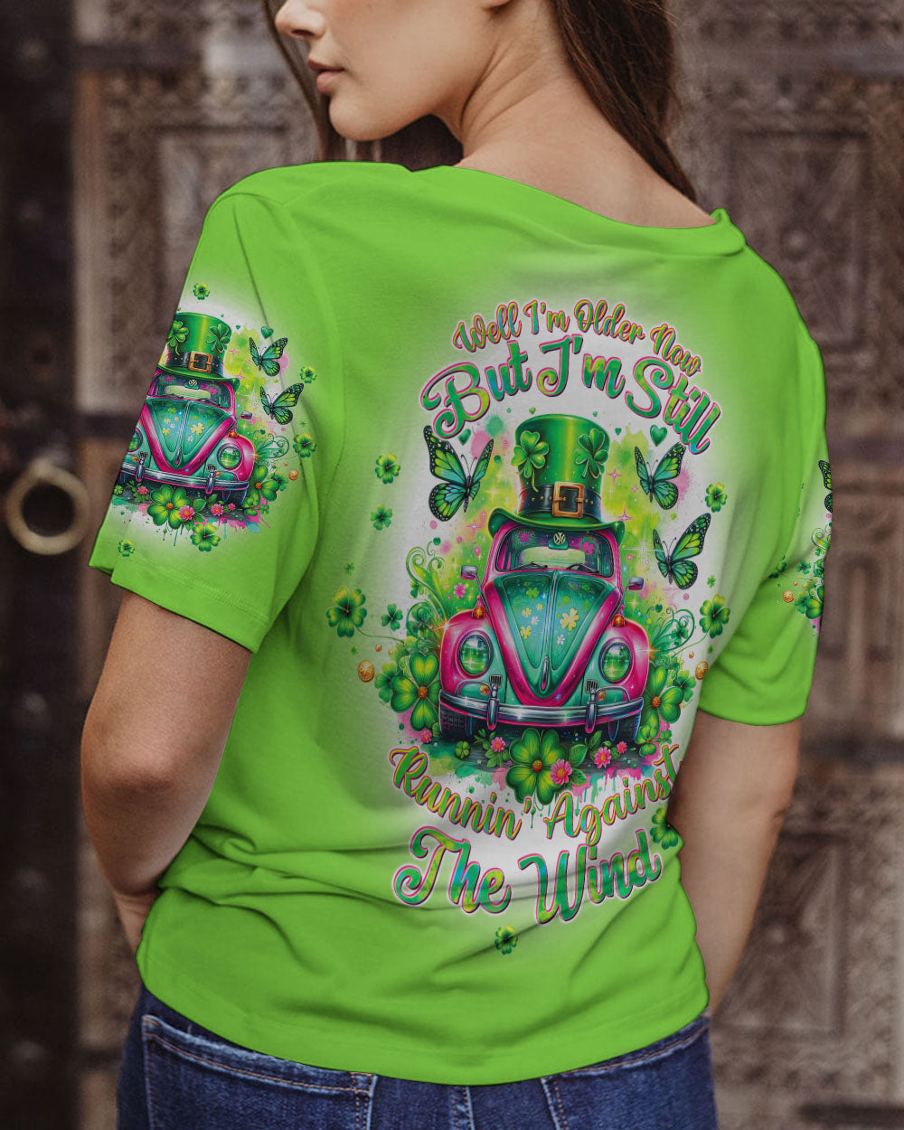 RUNNING AGAINST THE WIND PATRICK'S DAY ALL OVER PRINT - TLTW1101244