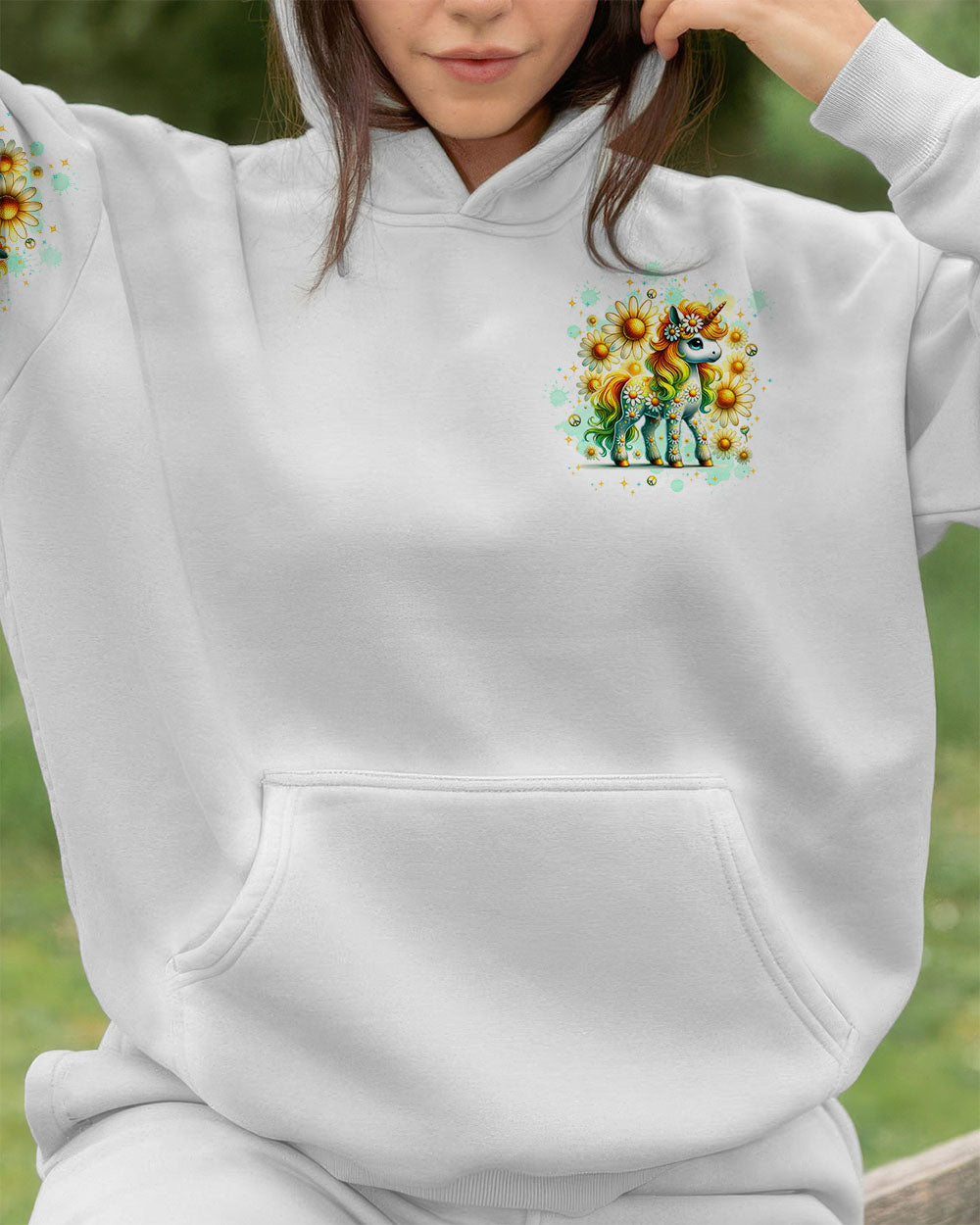 HIPPIE SOUL WITH A UNICORN HEART ALL OVER PRINT - TLTW1107253