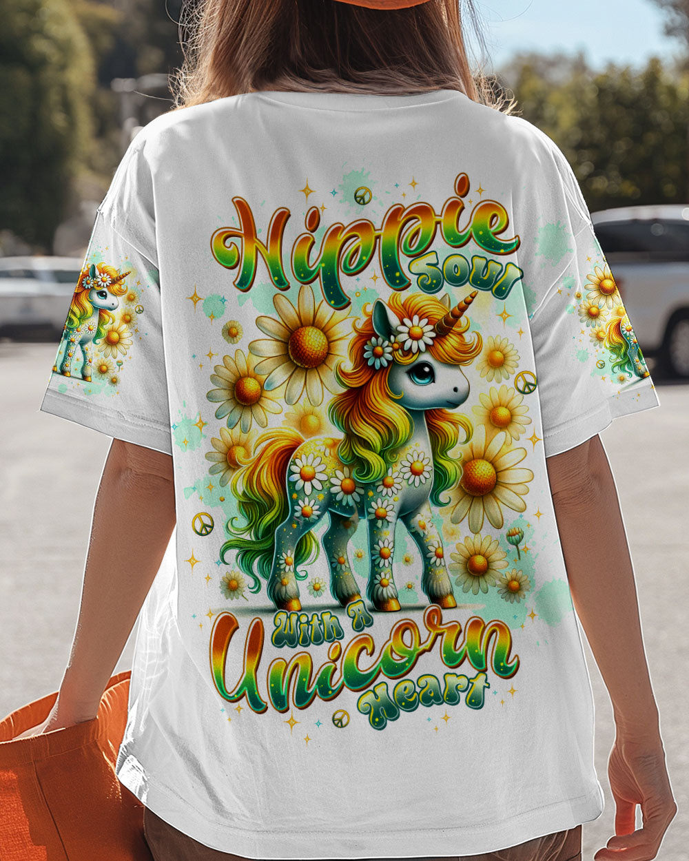 HIPPIE SOUL WITH A UNICORN HEART ALL OVER PRINT - TLTW1107253