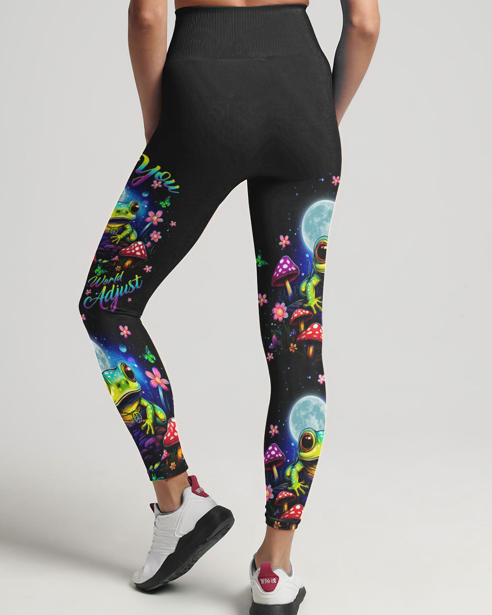 BE YOU THE WORLD WILL ADJUST FROG ALL OVER PRINT - TLTW1110234