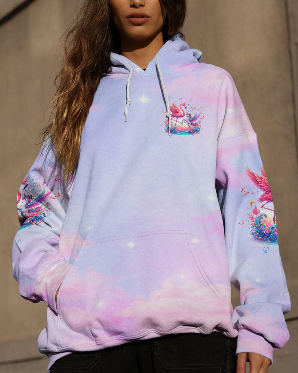 YOU DON'T HAVE TO BE PERFECT UNICORN FLAMINGO ALL OVER PRINT - TLTW1204243